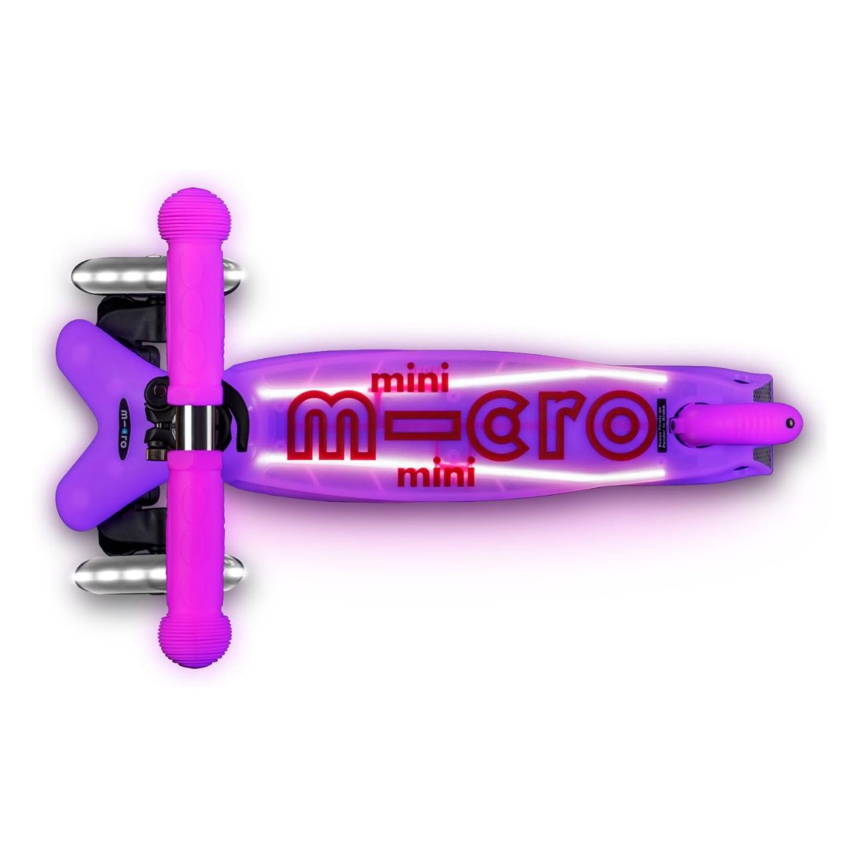 Patinete Infantil Micro Mini Glitter LED Fairy Pink

 - Develops Balance & Coordination