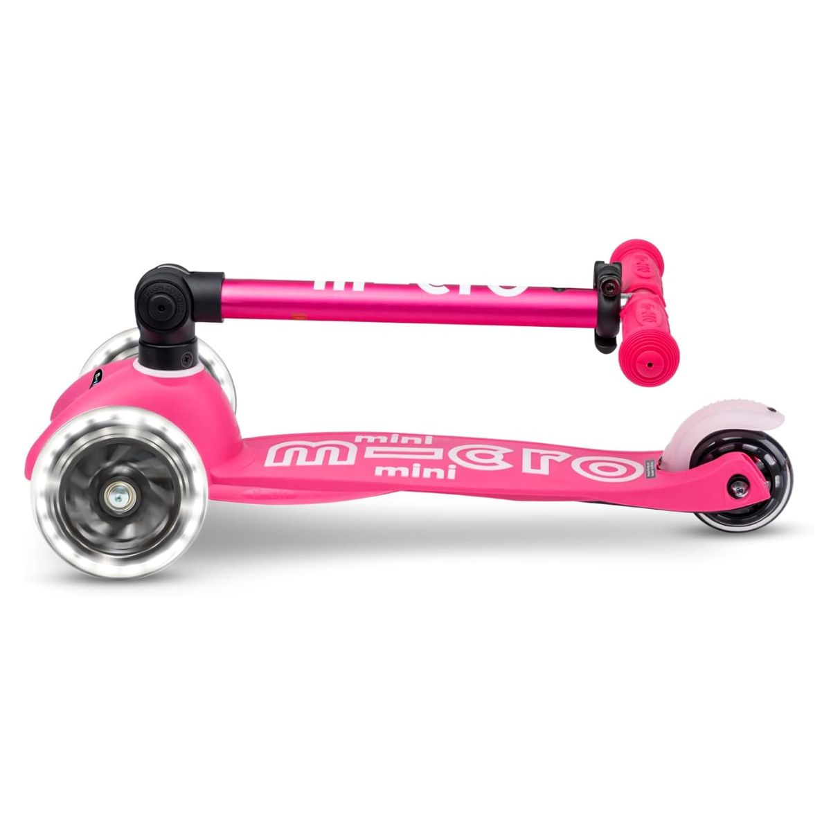 Patinete Infantil Micro Mini Foldable LED Pink

 - Fold, Ride & Go Anywhere