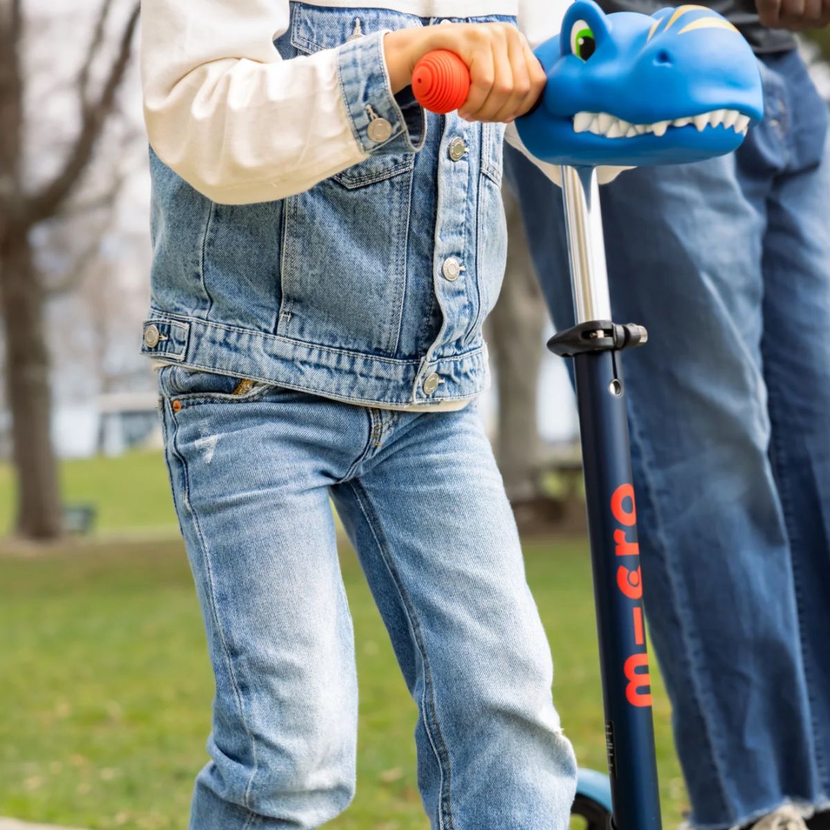 Acessório Para Patinete Infantil Micro Kickboard Scootaheadz Dino Blue

 - Built for Everyday Adventures